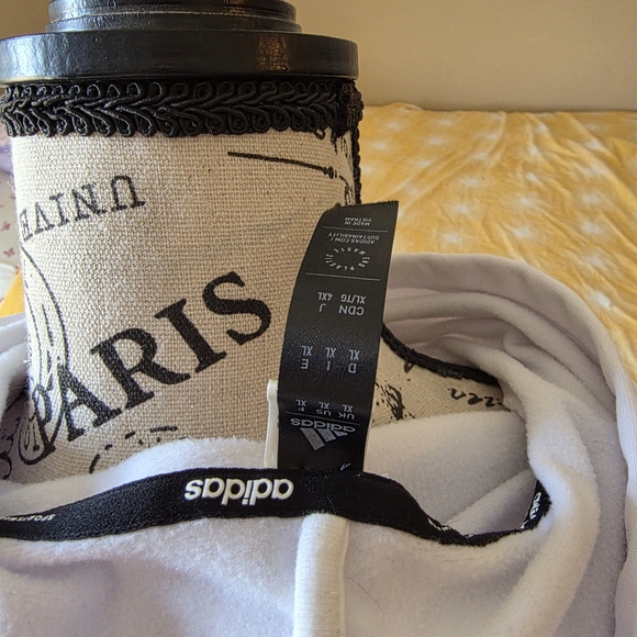 Adidas White Hoodie - Picture 4 of 4
